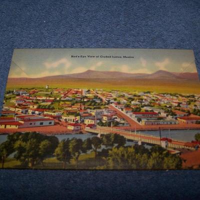 LOT 189 GREAT VINTAGE POSTCARDS--MEXICO