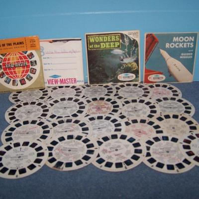 LOT 192 COLLECTABLE VIEW MASTER REELS MISC
