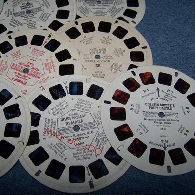 LOT 192 COLLECTABLE VIEW MASTER REELS MISC