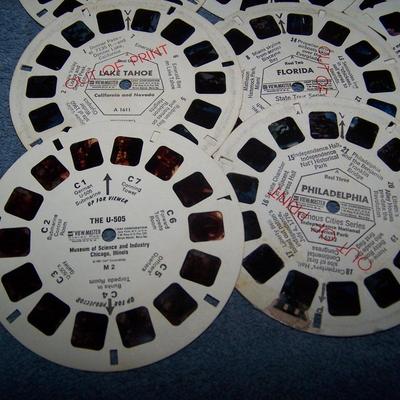 LOT 192 COLLECTABLE VIEW MASTER REELS MISC