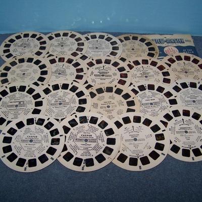 LOT 195 GREAT COLLECTABLE VIEW MASTER REELS--MUPPETS/CARTOONS