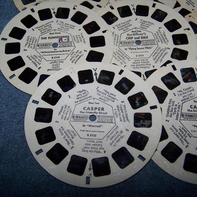 LOT 195 GREAT COLLECTABLE VIEW MASTER REELS--MUPPETS/CARTOONS