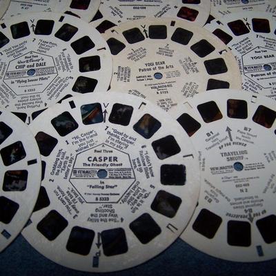 LOT 195 GREAT COLLECTABLE VIEW MASTER REELS--MUPPETS/CARTOONS