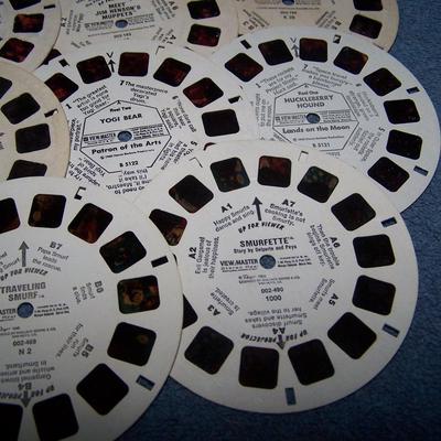 LOT 195 GREAT COLLECTABLE VIEW MASTER REELS--MUPPETS/CARTOONS