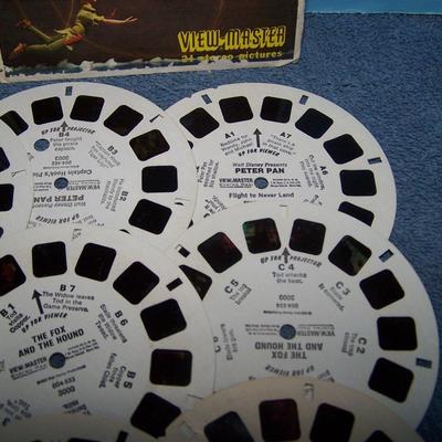 LOT 196 GREAT COLLECTABLE VIEW MASTER REELS-DISNEY