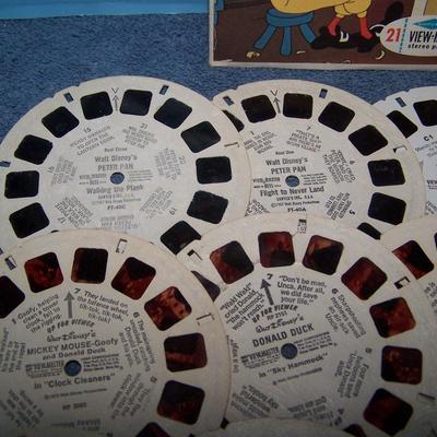 LOT 196 GREAT COLLECTABLE VIEW MASTER REELS-DISNEY