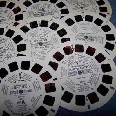 LOT 196 GREAT COLLECTABLE VIEW MASTER REELS-DISNEY