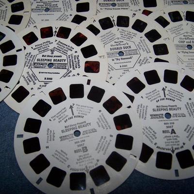 LOT 196 GREAT COLLECTABLE VIEW MASTER REELS-DISNEY