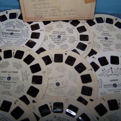 LOT 197 THESE ARE GREAT COLLECTABLE VIEW MASTER REELS-TV & OUT of PRINT