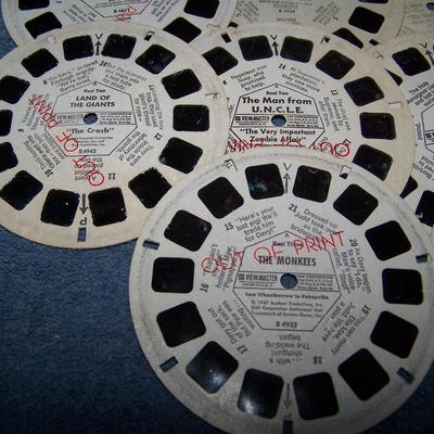 LOT 197 THESE ARE GREAT COLLECTABLE VIEW MASTER REELS-TV & OUT of PRINT
