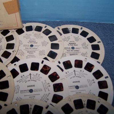 LOT 197 THESE ARE GREAT COLLECTABLE VIEW MASTER REELS-TV & OUT of PRINT