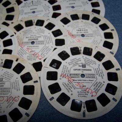 LOT 197 THESE ARE GREAT COLLECTABLE VIEW MASTER REELS-TV & OUT of PRINT