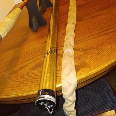 PHILLIPSON ROYAL WAND FLY ROD WITH METAL CASE