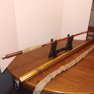 PHILLIPSON ROYAL WAND FLY ROD WITH METAL CASE