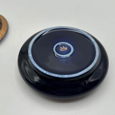 Limoges France Trinket Dish / Lidded Box