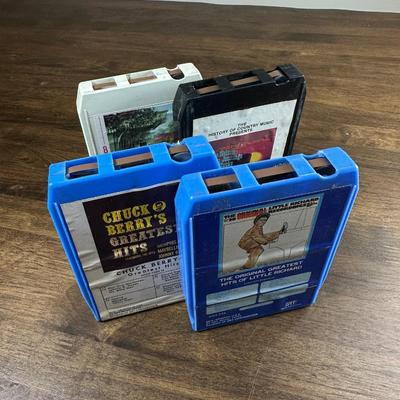 Vintage 8-track Tapes- FREE NATIONWIDE SHIPPING FOR ALL LOTS