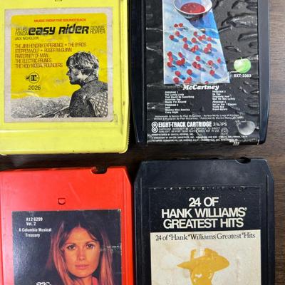 Vintage 8-track Tapes- FREE NATIONWIDE SHIPPING FOR ALL LOTS