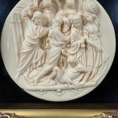 Limited Edition Collector's Plate From The Series LE PORTE DEL GHIBERTT With Frame- FREE NATIONWIDE SHIPPING FOR ALL LOTS