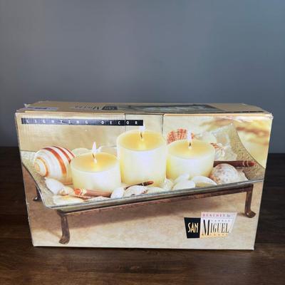 SAN MIGUEL CANDLE LAMPS - FREE NATIONWIDE SHIPPING FOR ALL LOTS