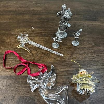 Crystal Christmas Tree Ornaments Mix Lot- FREE NATIONWIDE SHIPPING FOR ALL LOTS