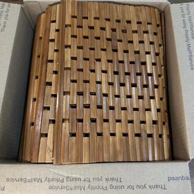 Wooden Dining Table Mat Mix Lot- FREE NATIONWIDE SHIPPING FOR ALL LOTS