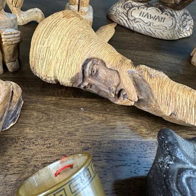 Wood Carvings Mix Lot- FREE NATIONWIDE SHIPPING FOR ALL LOTS