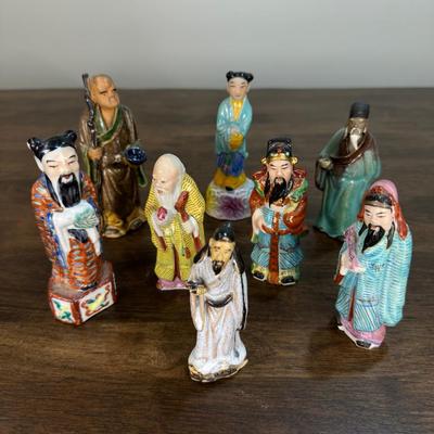 Chinese Porcelain Figurines Mix Lot- FREE NATIONWIDE SHIPPING FOR ALL LOTS