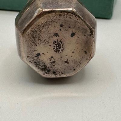 Set of 4 Sterling Silver Individual Salt Shakers – Original Box