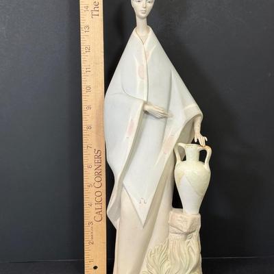 LOT 34: Bisque Porcelain Figurine Made in Spain