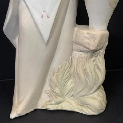 LOT 34: Bisque Porcelain Figurine Made in Spain