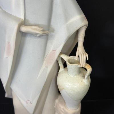 LOT 34: Bisque Porcelain Figurine Made in Spain