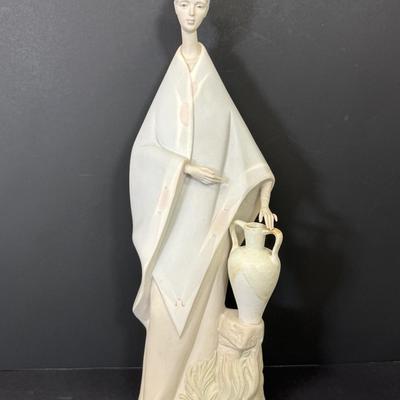 LOT 34: Bisque Porcelain Figurine Made in Spain