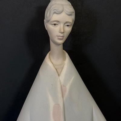 LOT 34: Bisque Porcelain Figurine Made in Spain