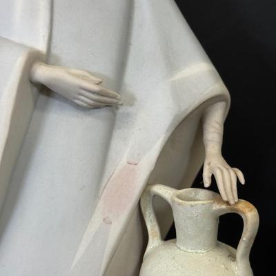 LOT 34: Bisque Porcelain Figurine Made in Spain