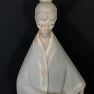 LOT 34: Bisque Porcelain Figurine Made in Spain