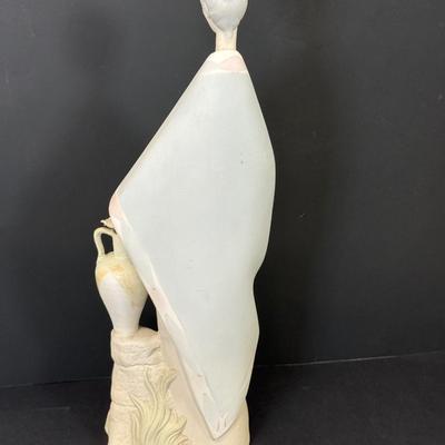 LOT 34: Bisque Porcelain Figurine Made in Spain
