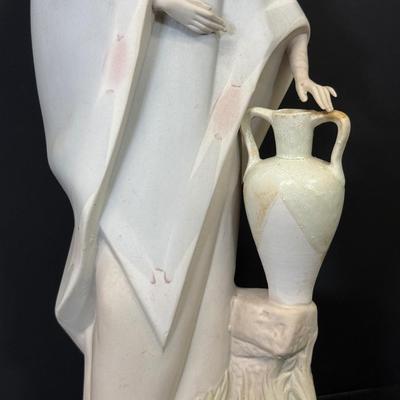 LOT 34: Bisque Porcelain Figurine Made in Spain