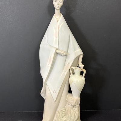 LOT 34: Bisque Porcelain Figurine Made in Spain