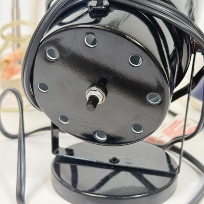 LOT 38: Two Desk Lamps and a Spotlight