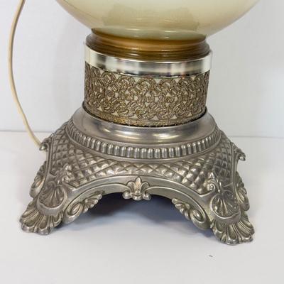LOT 121: MCM/Hollywood Regency Eyeball Lamp