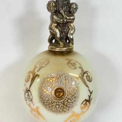 LOT 121: MCM/Hollywood Regency Eyeball Lamp