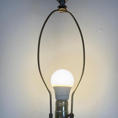 LOT 121: MCM/Hollywood Regency Eyeball Lamp