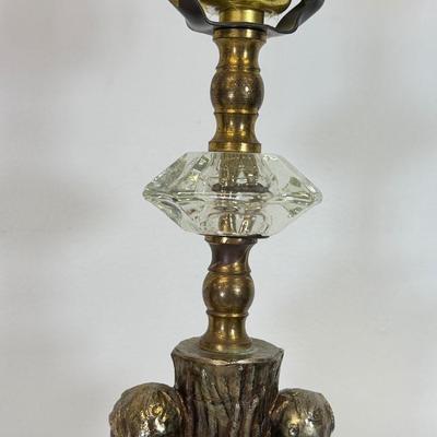 LOT 121: MCM/Hollywood Regency Eyeball Lamp