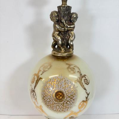 LOT 121: MCM/Hollywood Regency Eyeball Lamp