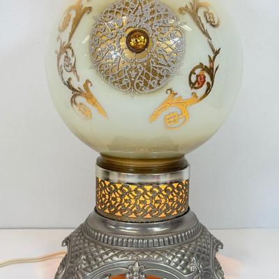 LOT 121: MCM/Hollywood Regency Eyeball Lamp