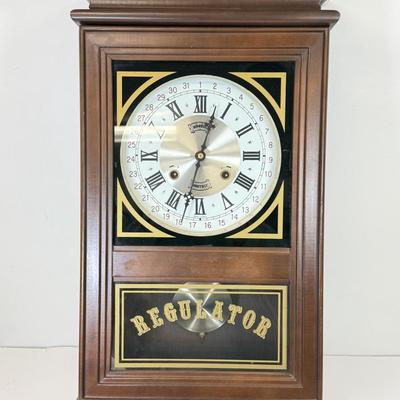 LOT 126: Mogull Monthly Regulator Wall Clock