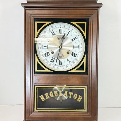 LOT 126: Mogull Monthly Regulator Wall Clock
