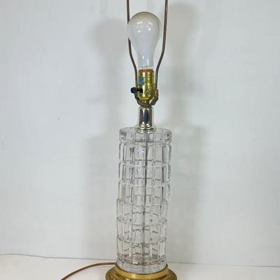 LOT 130: Crystal Lamp & Frames: 2003 Bombay (28x19) & Winterthur Exclusive (23x20)