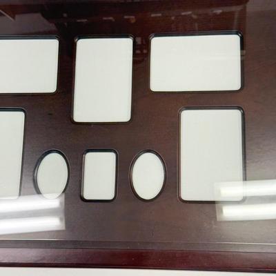 LOT 130: Crystal Lamp & Frames: 2003 Bombay (28x19) & Winterthur Exclusive (23x20)