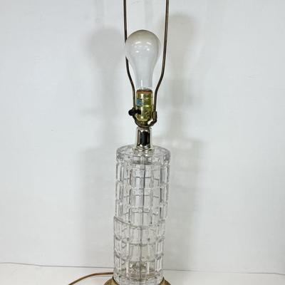 LOT 130: Crystal Lamp & Frames: 2003 Bombay (28x19) & Winterthur Exclusive (23x20)